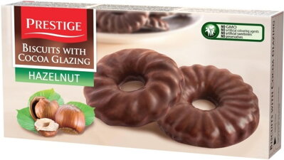 BISCUITS GLAZING 160g lieskovoorieškové sušienky 