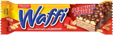 WAFFI PEANUTS 35g s arašidmi