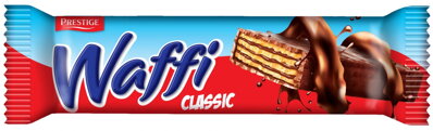 WAFFI CLASSIC 30g v čokoládovej poleve