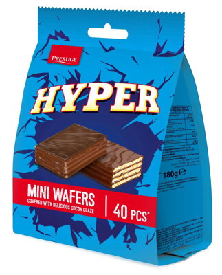 HYPER MINI WAFERS 180g čokoládové kocky