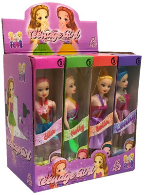 TEENAGE GIRL 10g hračka+cukríky (balenie:12ks 1ks=1,10eur)