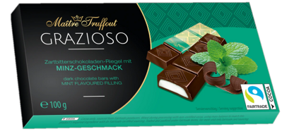 Maître Truffout GRAZIOSO 100g mint