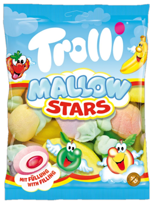 TROLLI MALLOW STARS 150g marshmallow cukríky