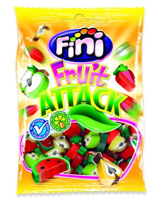FINI FRUIT ATTACK 85g ovocné želé cukríky/mix