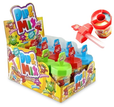 DIP MIX 35g lízatko s práškom (Balenie:12ks 1ks od 0,79eur)