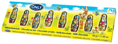 ONLY ZAJAČIKY 40g čokoládky