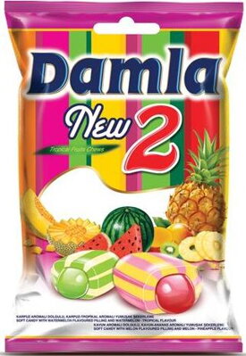 DAMLA NEW2 1kg melónovo-ananásové cukríky