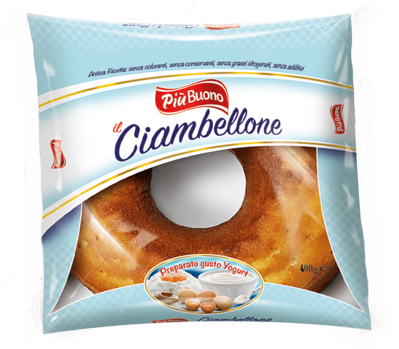 PIU BUONO CIAMBELLONE 400g jogurtová bábovka 