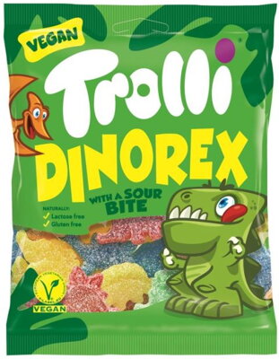 TROLLI DINO REX 100g želé cukríky