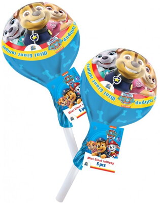 MEGA LOLLIPOP/PAW PATROL 120g lízatká