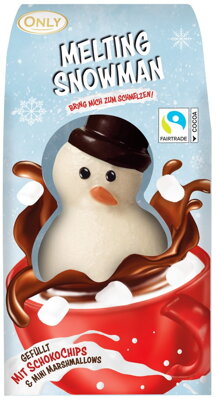 SNOWMAN 75g čokoláda s marshmallow