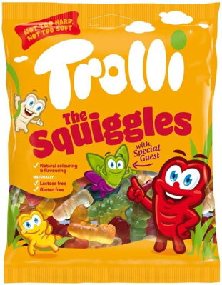 TROLLI THE SQUIGGLES 100g želé cukríky