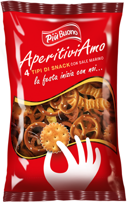 APERITIVIAMO MIX 350g slaný snack