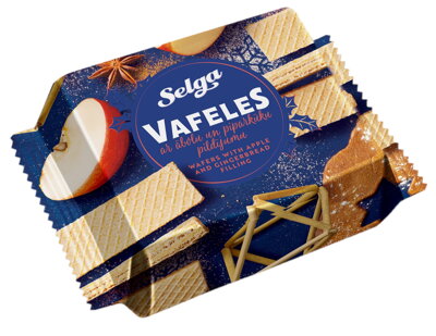 SELGA VAFELS 180g jablkovo-perníkové keksy