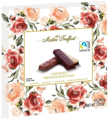 GRAZIOSO SELECTION 200g čokoládové týčinky (Premium)
