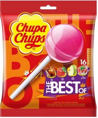 CHUPA CHUPS BEST 120g lízatká mix