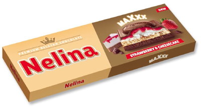 NELINA MAXXX 270g jahoda/cheescake čokoláda