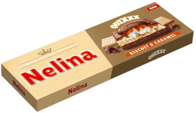 NELINA MAXXX 270g karamel/biscuits čokoláda