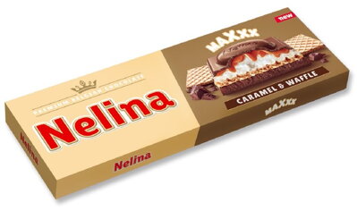 NELINA MAXXX 250g karamel/wafle čokoláda