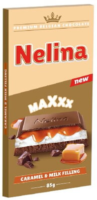 NELINA MAXXX 85g karamelová čokoláda