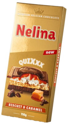 NELINA MAXXX 110g karamel/wafle čokoláda