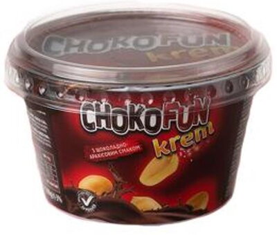 CHOKOFUN 200g čokoládovo-arašidový krém (exp.25/01/23)