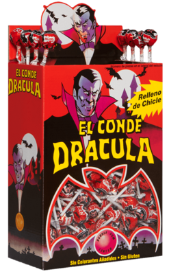 DRACULA RED 9g lízatko so žuvačkou(balenie:200ks 1ks od 0,11eur)