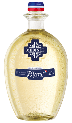 MEDINET 1l biele víno (FR) 