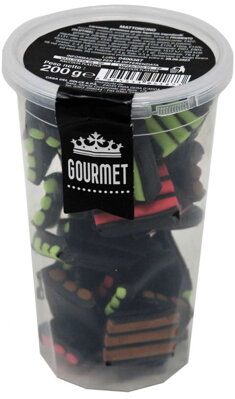 GOURMENT STRIPS 200g pelendrekové cukríky 