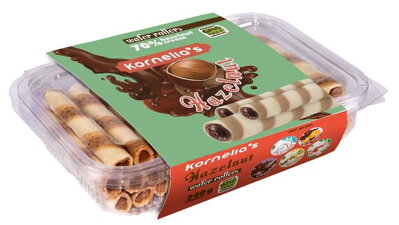 WAFERS ROLLERS 200g lieskovoorieškové trubičky