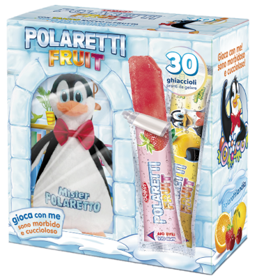 POLARETTI FRUIT(30ks) s plyšovou hračkou