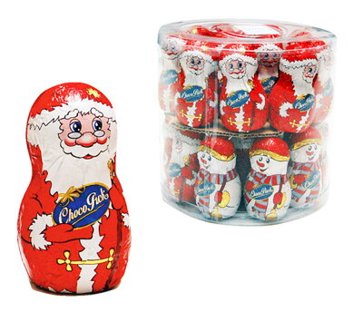 SANTA CLAUS 26g fúkané figúrky (balenie:24ks 1ks od 0.44eur)