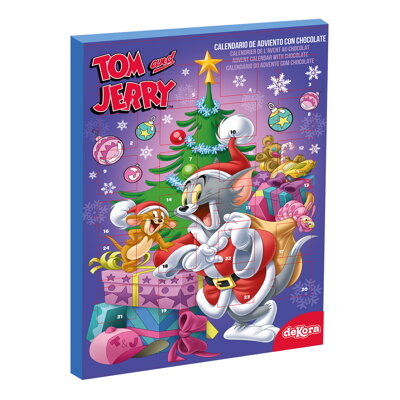 TOMA AND JERRY 50g adventný kalendár