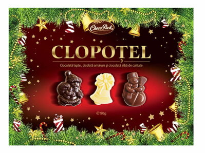 CLOPOTEL 90g mliečne čokoládky