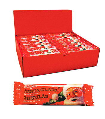 SANTA CLAUS 30g kakaová tyčinka v poleve