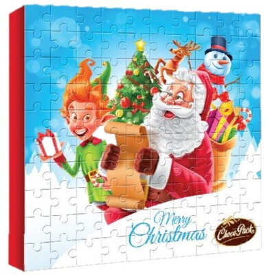 MERY CHRISTMAS 140g dezert s puzlami