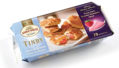 DOLCE TINDY 110g jahodové pečivo (exp.30/12/23)