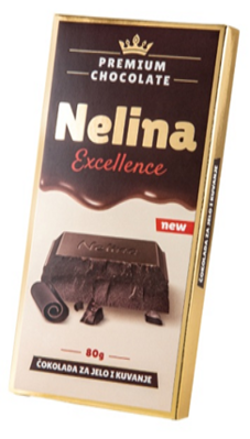EXCELLENCE DARK 80g tmavá čokoláda