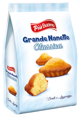 PIU BUONO GRANDE NANETTE 165g vanilkové magdalénky