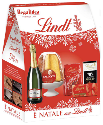 REGALIDEA LINDT RED darčekový box