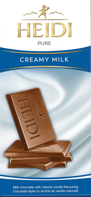 HEIDI PURE 80g mliečna čokoláda