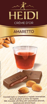 HEIDI CRÉME D´OR 90g mliečna s amaretom (exp.04/04/23)