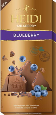 HEIDI MILKBERRY 80g mliečna čučoriedky