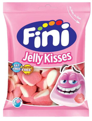 JELLY KISSES 75g ovocné želé cukríky