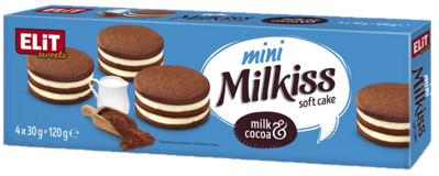 MILKISS MINI BLUE 120g medové koláčiky 