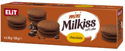 MILKISS MINI DARK 120g medové koláčiky 