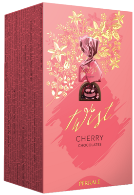 PERGALE TWIST CHERRY 155g višňový dezert