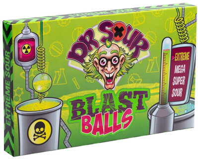 DR.SOUR BLAST BALLS 90g superkyslé cukríky