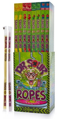 DR.SOUR ROPES 50g kyslá žuvacia palica (Balenie:48ks 1ks=0,79eur)