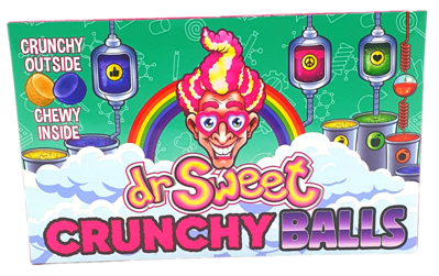 DR.SWEET CRUNCHY BALLS 90g sladké cukríky